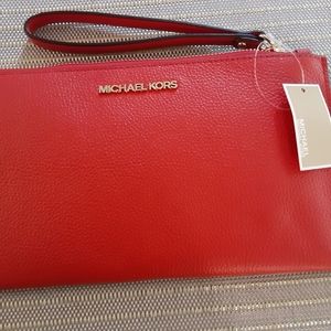 Michael Kors Zip Clutch Wristlet